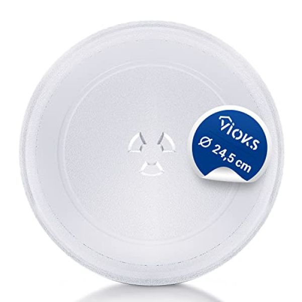 Drehbarer Mikrowellenteller aus Glas